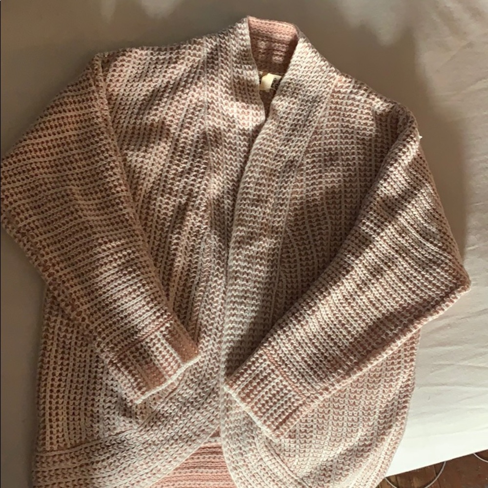 Cotton shawl cardigan